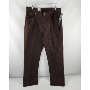 Lauren Jeans Co. Ralph Lauren Jeans Women 16 Chestnut Brown  Straight Leg NWT